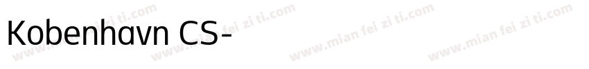 Kobenhavn CS字体转换